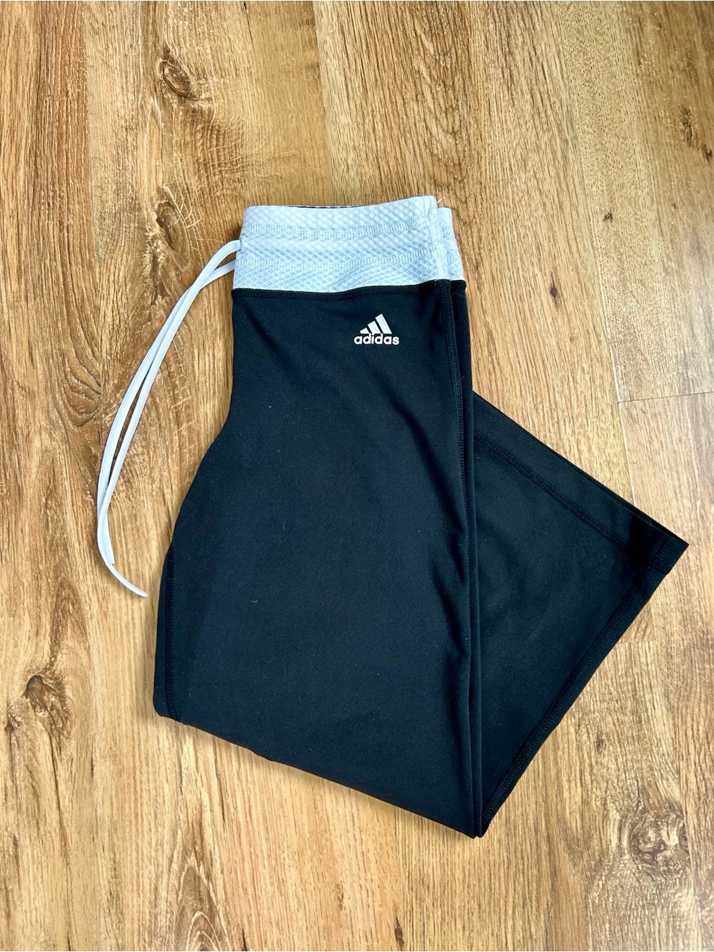 🖤 •3/$20• Adidas Athletic Pants with White Waistband